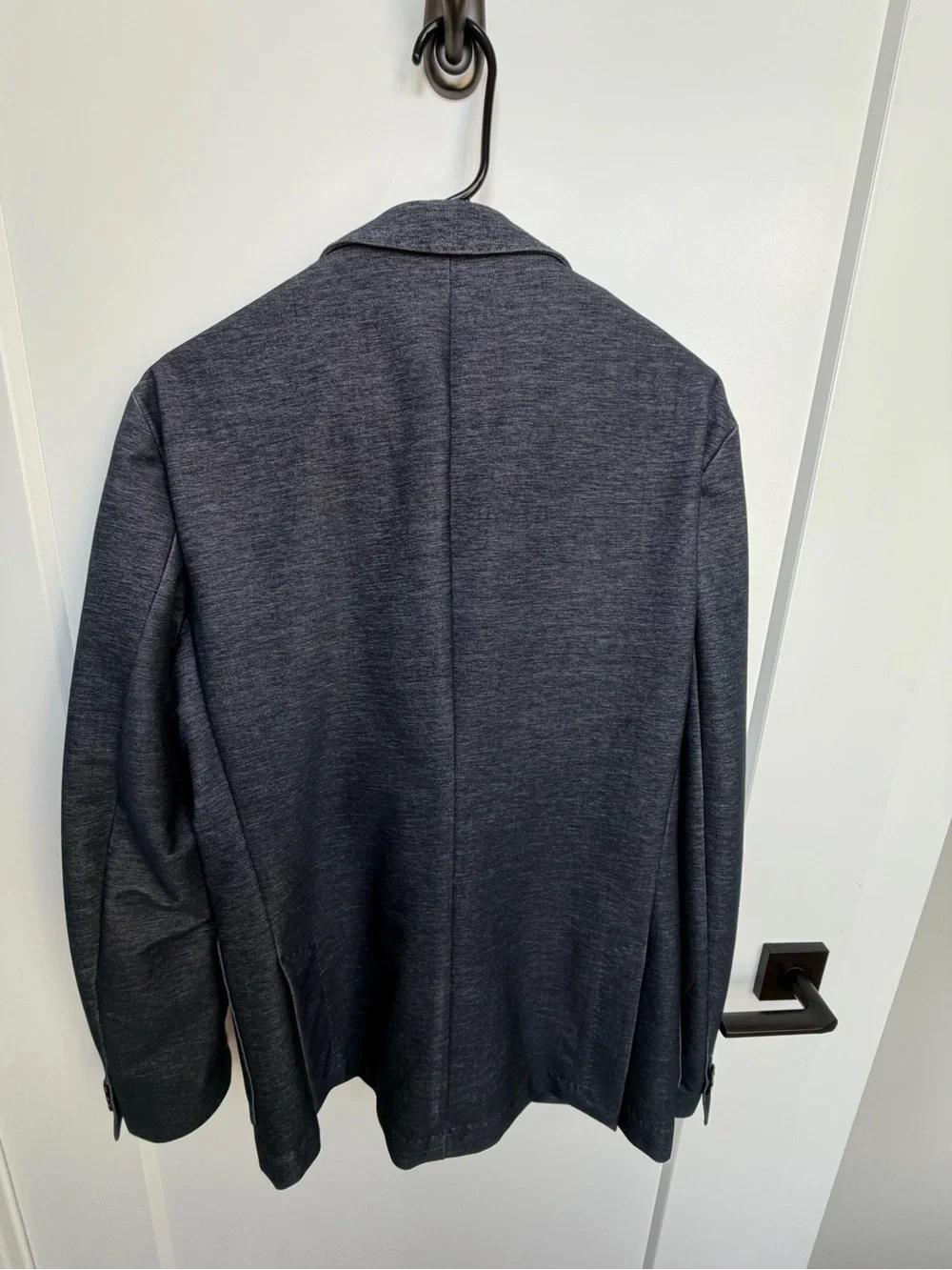 Hugo Boss Charcoal Knit Blazer